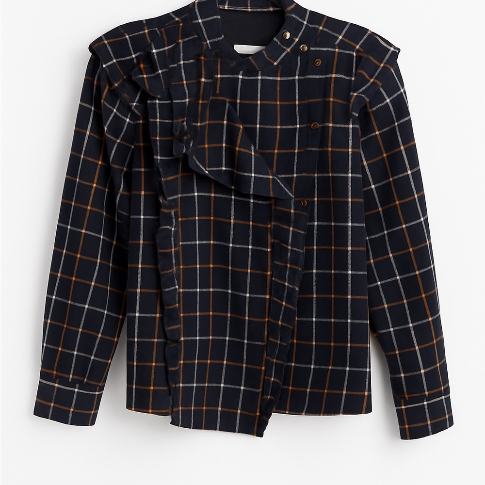 Isabel Marant Étoile Plaid Blouse